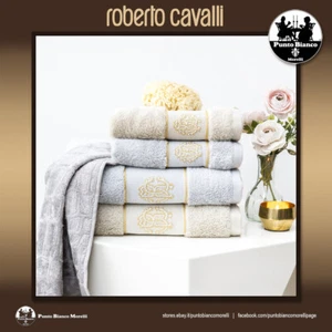 ROBERTO CAVALLI HOME | GOLD NEW Set asciugamani in spugna per bagno - Imagen 1 de 28
