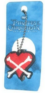 Pirates of The Caribbean Angelica Heart Key Cap WDKC0066 - Picture 1 of 6