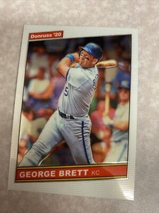 2020 Donruss Optic George Brett 1986 retro  #R86-3 - KC Royals