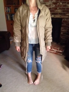 Vintage Down Coat - Reversible D9 - Picture 1 of 6