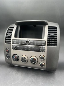 05-12 Nissan Pathfinder Dash Front Radio Navi Control Panel Bezel Dark Gray OEM - Picture 1 of 9