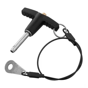 Stainless Steel 5mm Quick Release Ball Lock Pins Usable Length 20mm Security - Picture 1 of 6