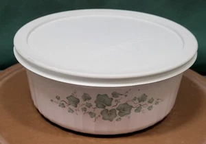 Corning Ware F-5-B 1.6 liter Callaway Green Ivy Casserole Dish - Picture 1 of 8