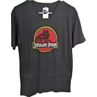 Jurassic Pork Unisex Graphic Tee Shirt Black Short Sleeve Funny