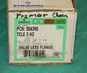 Emerson 054395 TCLE 3 HC Thermal Expansion Valve NEW - Picture 1 of 2
