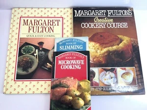 4x Vintage Margaret Fulton HC Cookbooks Creative Cookery Quick and Easy Slimming - Bild 1 von 11