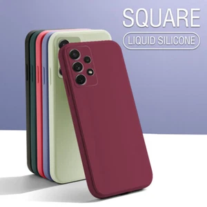Custodia per Samsung S24 S23 FE S22 S21 Ultra S20 Plus A53 A54 custodia silicone liquido - Foto 1 di 22