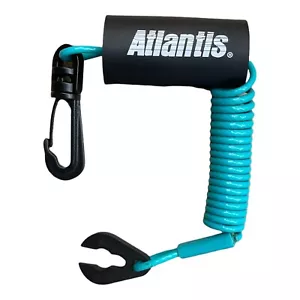 YAMAHA WAVERUNNER FX VX CRUISER FZR SHO FX1 EX VX GP1800 GP NEW LANYARD Teal - Foto 1 di 1