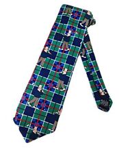 Dilbert Mens Golfing Necktie - Green - One Size Neck Tie