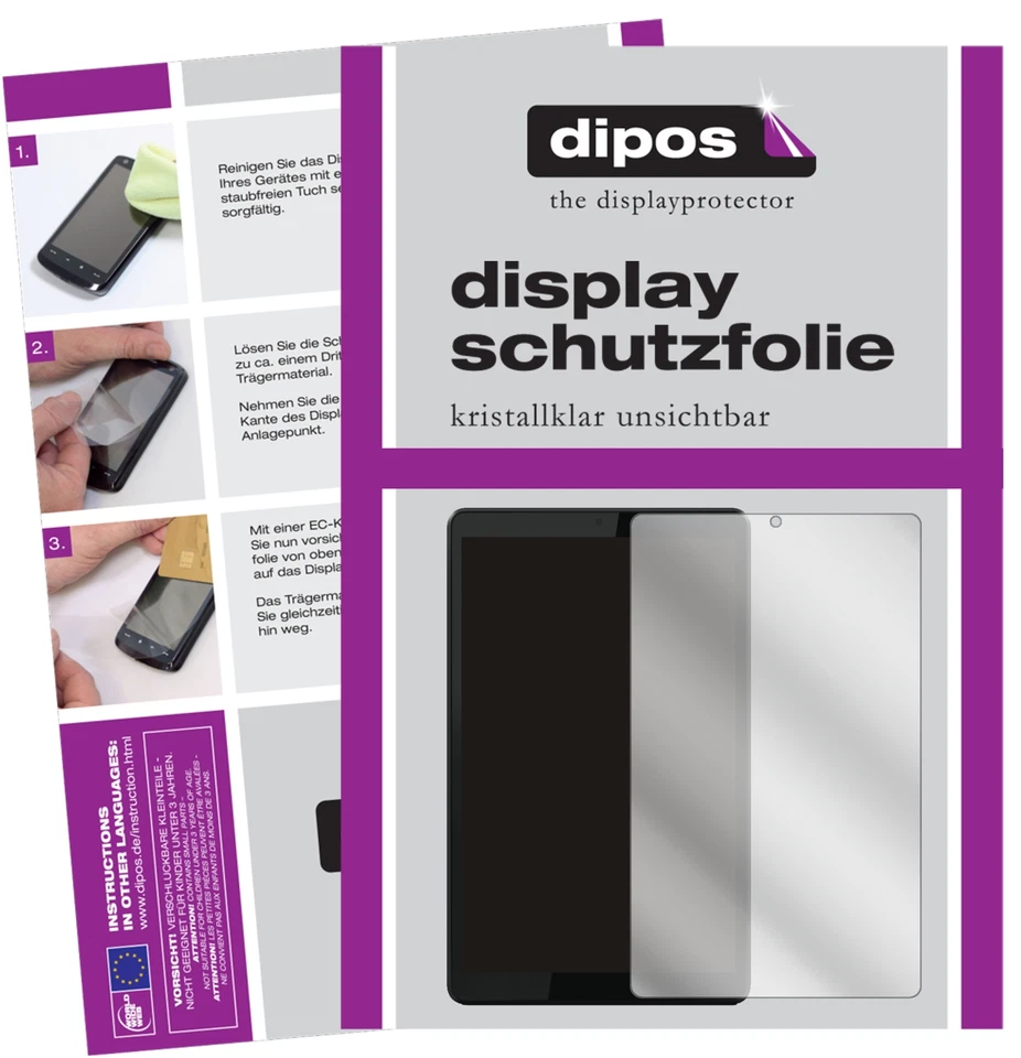 2x Screen Protector for Motorola Tab G20 Protection Crystal Clear dipos - Image 1 of 4