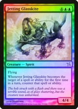 Jetting Glasskite FOIL Betrayers of Kamigawa PLD Blue Uncommon CARD ABUGames
