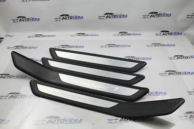 BMW F01 F02 F04 SERIE 7 HÍBRIDO ACTIVO PROTECCIÓN BORDES PLACAS DE PATADA / CUBIERTAS DE UMBRAL Foto 1 de 4