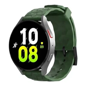 Oppo Watch 2 46mm compatible Silicone Football Pattern Watch Straps - Picture 1 of 21