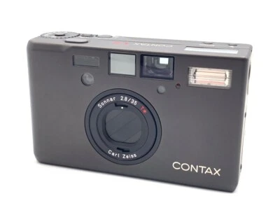 Contax T3 Titan Schwarz 35mm Punkt & Shoot Film Kamera [Fast Neu] Aus Japan - Bild 1 von 3