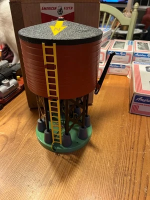 Vintage American Flyer 596 Water Tower Track Accessory Original Box - Image 1 of 4