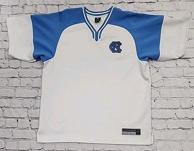Vintage Jordan North Carolina Tar Heels Shooting Shirt Mens Medium White NCAA - Image 1 of 4