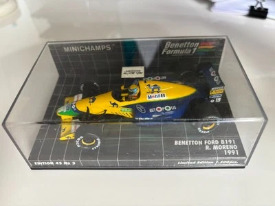 1/43 Minichamps Benetton Ford B191 Roberto Moreno 1991 - Image 1 of 3