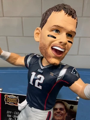 FOCO / Forever Collectibles - Tom Brady BobbleHead...."New England Patriots" Foto 1 de 4