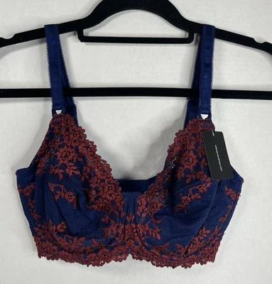 Бюстгальтер на косточках Wacoal Embrace кружевной размер 34DDD - Изображение 1 из 4