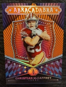 🔥Grade it🔥2024 Panini Illusions - Abracadabra Christian McCaffrey #9 Naranja - Imagen 1 de 3