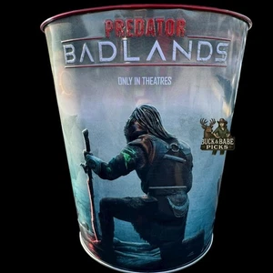Predator Badlands Popcorn latta/secchio *esclusivo scaffale - nuovo - AMC Cinemark Harkins - Foto 1 di 8