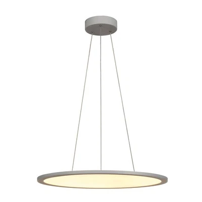 LED Pendelleuchte PANEL 60 DALI, rund, 42W, 110°, 3000K, 3150lm, grau - Bild 1 von 3