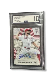 Cincinnati Reds Graded Card Lot (5 Cards) #8 - Picture 1 of 5