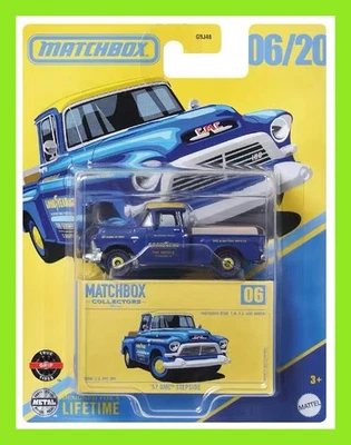 NOV 2025 MATCHBOX '57 GMC STEPSIDE 1/64 Diecast Model Car - Image 1 of 3