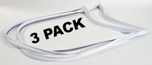 3 Pk, Refrigerator Door Gasket for Whirlpool, Sears, AP3092355, 2188450A - Picture 1 of 1