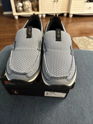 Zapato Bass Outdoor Para Mujer 11M Azul Polvoriento Aqua Deck Nuevo En Caja Foto 1 de 4