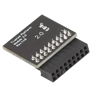 TPM 2.0 Encryption Security Module 18Pin LPC Interface Encryption Security M NEW - Zdjęcie 1 z 12
