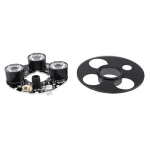 5X(3 Array IR LED Strahler Infrarot 3x IR LED-Platine fuer CCTV-Kameras Nac5643 - Bild 1 von 3