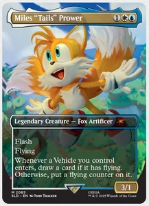 🌟 Miles "Tails" Prower 2085 - Sonic Secret Lair MTG Non Foil 🌟 - Bild 1 von 1