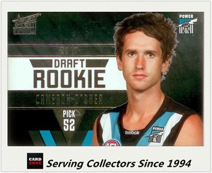 2011 Select AFL Infinity Draft Rookie Card DR27 Cameron O'Shea (Port Adelaide)