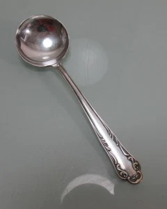 Sahnelöffel Justinuswerk Justinus 90er versilbert schön verziert (VR) - Picture 1 of 3