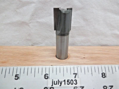(1) NUEVA MLCS 5/8" D Broca de enrutador con punta de carburo recto vástago de 1/2" 2 flauta n4 Foto 1 de 4