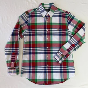 Polo Ralph Lauren Oxford Camisa Abotonada Para Hombres Pequeña Manga Larga Carne Poni - Imagen 1 de 9