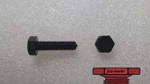 M6 x 30 Sechskantschraube DIN933 Polyamid Kunststoff PA6.6 Schraube 10 Stück - Bild 1 von 1