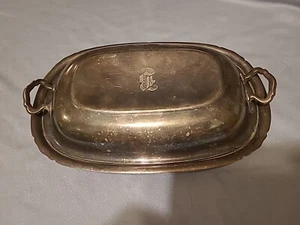 Reed & Barton Mayflower 5001 Servierschale mit Deckel sehr schön sehr funktionsfähig  - Bild 1 von 4