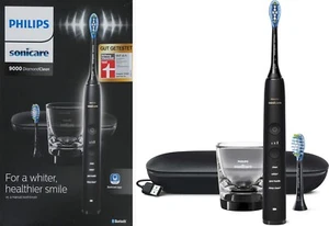 PHILIPS Sonicare DiamondClean 9000 Schallzahnbürste schwarz HX9913/18 black Neu - Bild 1 von 5