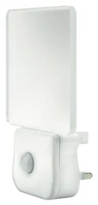 Integral LED Motion Sensor Night Light Plug in Wall with Dusk to Dawn Photocell - Picture 1 of 6