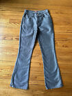 Vintage Rave 4 Real Size 3 Metallic Gray Bootcut Jeans