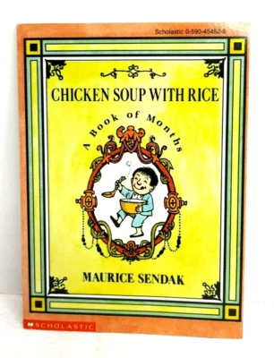 Chicken Soup with Rice A Book of Months by Maurice Sendak 1992 1st Scholastic Pr - Image 1 of 4