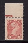 Canada #45 XF/NH With Selvedge At Top Showing Part Imprint **With Certificate**