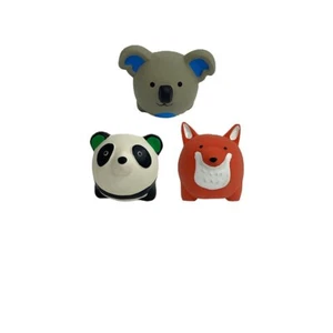 Latex Minipet for Dog Toy Assorted color SOLD EACH squeaker 2.5" small - 3pk - Picture 1 of 3