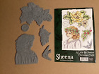 Sheena Douglas A Little Bit Festive Christmas Child Rubber Stamps cut out
