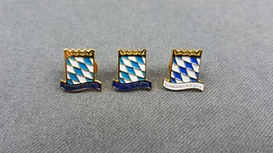 Abzeichen Fluthelfer Bayern 2013 2016 Hochwasser Schneehelfer 2019 Pin Set - Bild 1 von 2