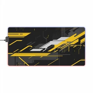 Cyberpunk Style LED Gaming Mouse Pad | Colorful Desk Mat, Gamer Gift. - Picture 1 of 27