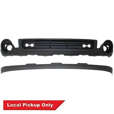 New Front Bumper Air Deflector & Extension Set for 2007-2013 GMC Sierra 1500 — 第 1/4 张图片