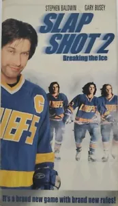 Slap Shot 2 Breaking The Ice VHS VCR Tape 2001 Movie 104 Minute Film Hockey - Picture 1 of 7